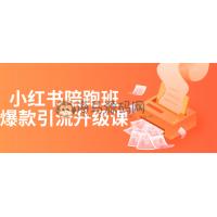 小红书陪跑班爆款引流升级课