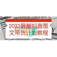 2023最新抖音图文带货计划教程