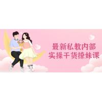 最新私教内部实操干货撩妹课程