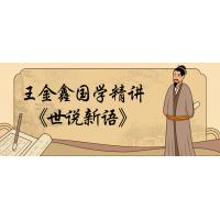 世说新语精讲：王金鑫解读古典智慧