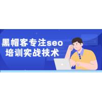 黑帽SEO实战培训：高级技术与实战技巧