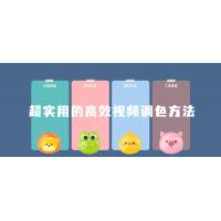 超实用！高效视频调色方法课程